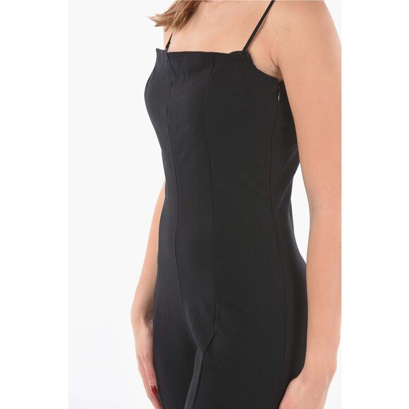 NEW size L Wolford x AMINA MUADDI Strapless Bodycon Stirrup Jumpsuit - Picture 3 of 4